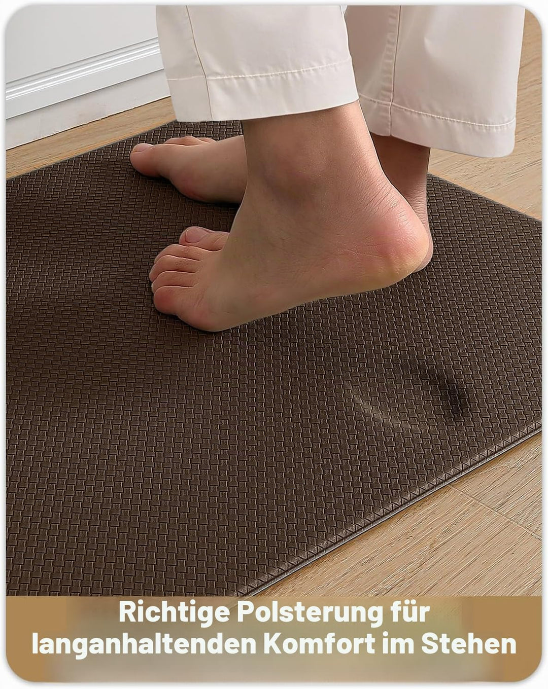 Color G Küchenläufer 2 Stück, küchenteppich waschbar rutschfest, Teppich küche mit Ölfest und Wasser