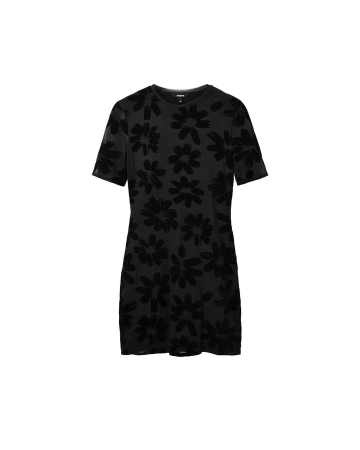 Desigual Damen Dress M Schwarz, M Schwarz