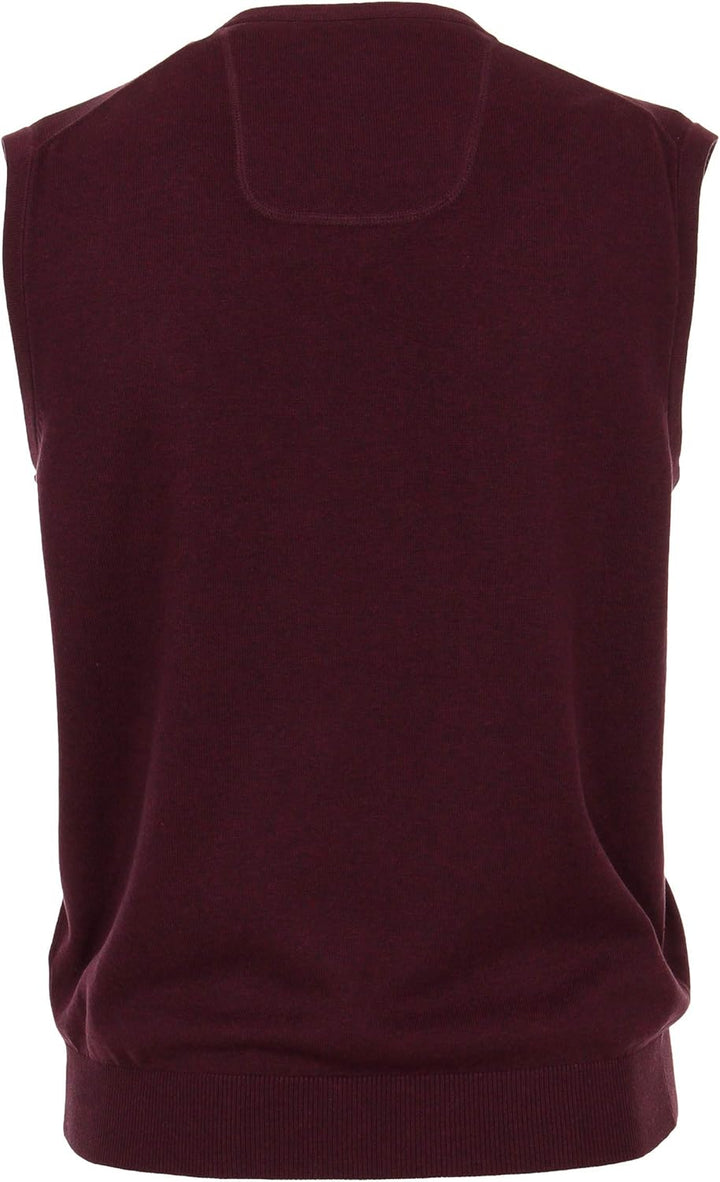 CASAMODA Herren Pullunder unifarben 004460 Gerade Schnittführung M Aquadunkelblau, M Aquadunkelblau