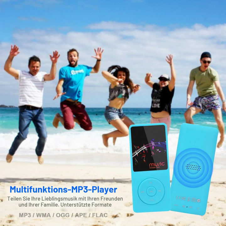 8GB Tragbare MP3 Musik Player, Support bis zu 64GB SD Speicherkarte, Lossless Sound HiFi MP3 Player,