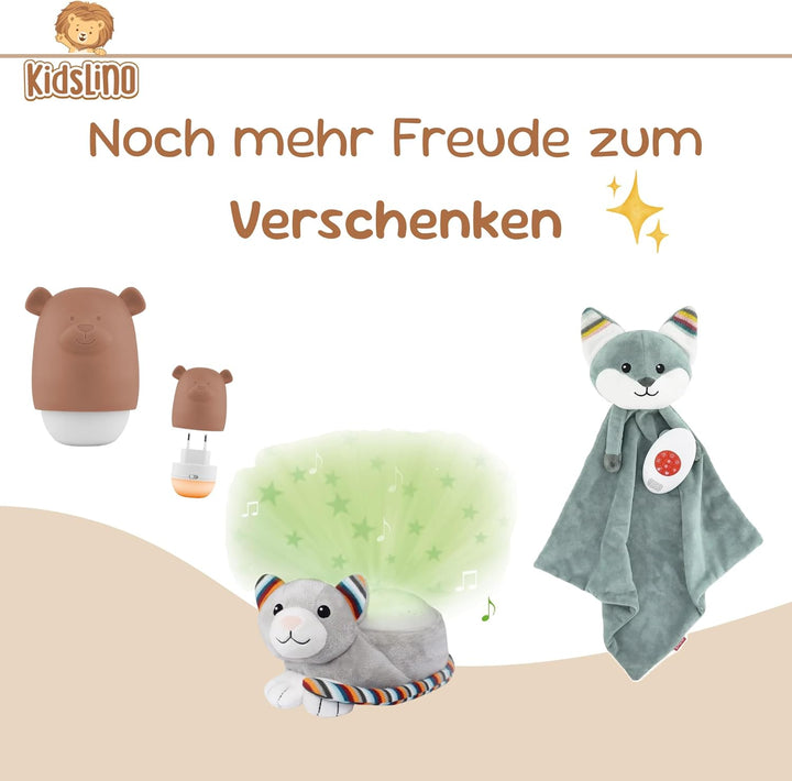 Personalisierter Sternenlicht Projektor Otto – Baby Einschlafhilfe & Nachtlicht Kinder – Beruhigende