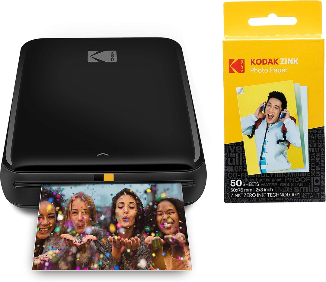 KODAK Step Drucker Drahtloser mobiler Fotodrucker mit Zink-Technologie druckt 2 × 3 Zoll grosse Foto