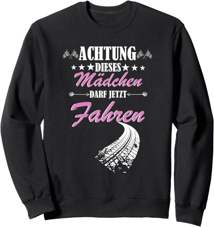 Fahrprüfung bestanden Geschenk | L17 Führerschein bestanden Sweatshirt