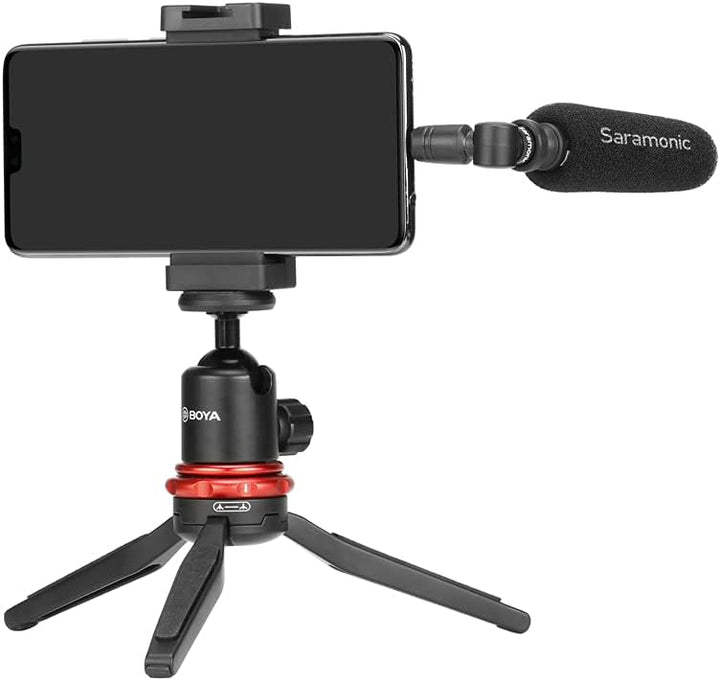 Saramonic Unidirektionales Mikro-Shotgun Mikrofon mit USB-C Ausgang für Android Smartphones oder Tab