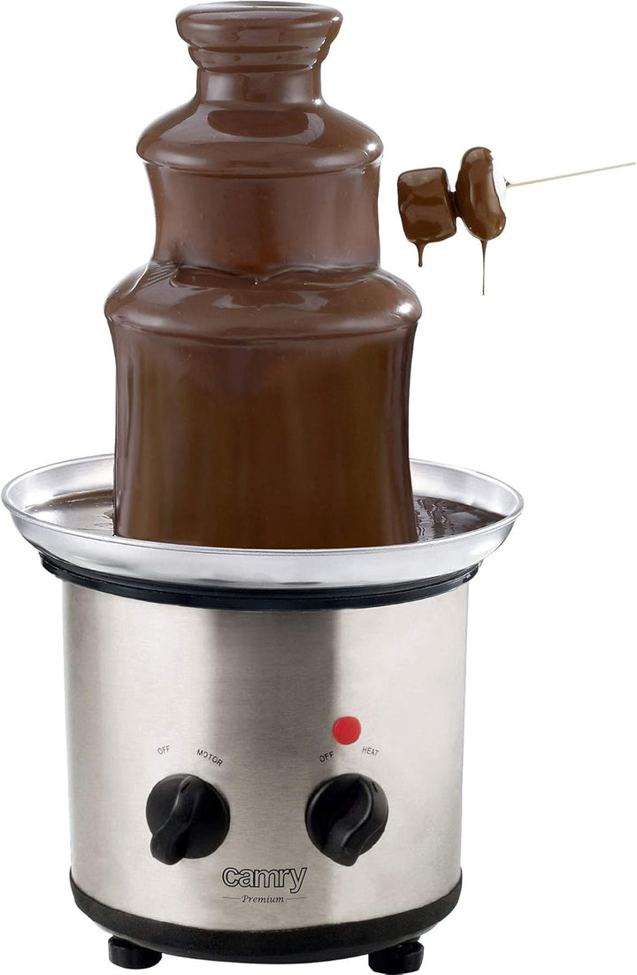 Schokoladenbrunnen, mehrfarbig