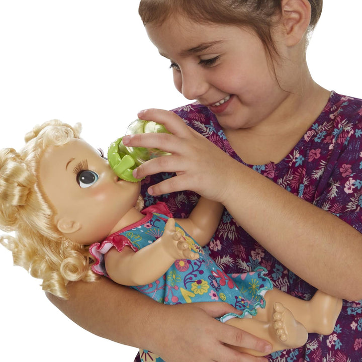 Baby Alive Puppe, Blonde Haar Blonde Haare., Blonde Haare.