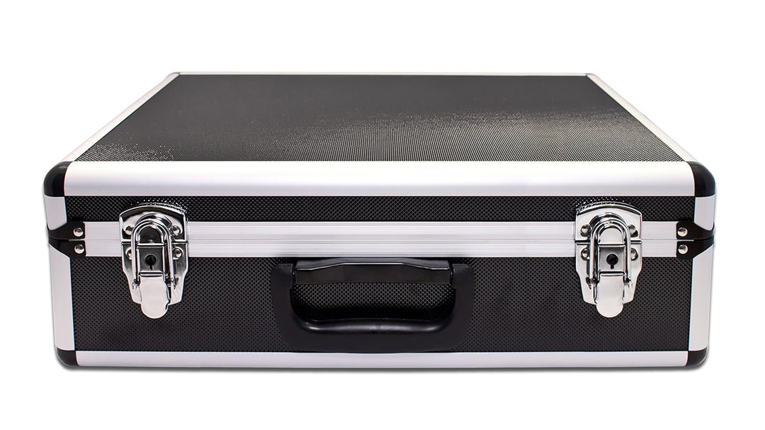 PeakTech P 7310 7310 – Universal Koffer für Messgeräte, Abschliessbar, Staubschutz, XL - 460x330x150