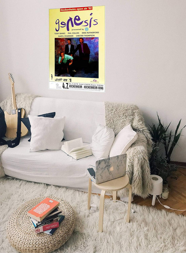 Genesis - We Cant Dance, Hockenheimring 1992 » Konzertplakat/Premium Poster | Live Konzert Veranstal