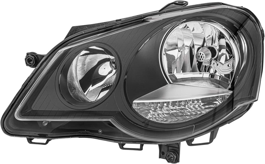 HELLA 1EE 247 019-211 FF/Halogen-Hauptscheinwerfer - links - für u.a. VW Polo (9N_), Links