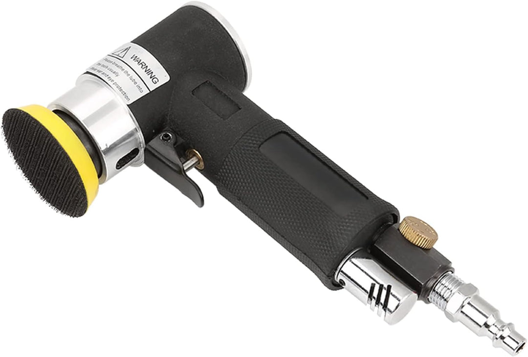AT-1502 Mini Druckluft-Winkelschleifer, 90° Pneumatische Polierschleifmaschine, 5,1-7,6 cm Schleifpa