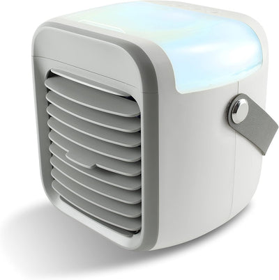 X4-LIFE Mobile Klimaanlage - Luftkühler Klimagerät für Büro, Zuhause, Home Office - mit Akku, 3 Modi