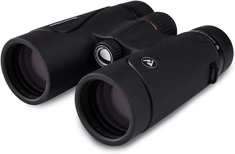 Celestron 71406 TrailSeeker 10x42 BaK-4 Prismen-Fernglas, Schwarz, TrailSeeker 10x42 BaK-4 Prism