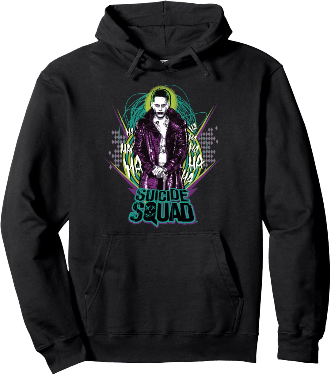 DC Suicide Squad Logo Joker Pullover Hoodie