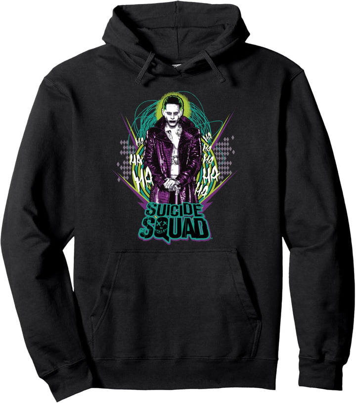 DC Suicide Squad Logo Joker Pullover Hoodie