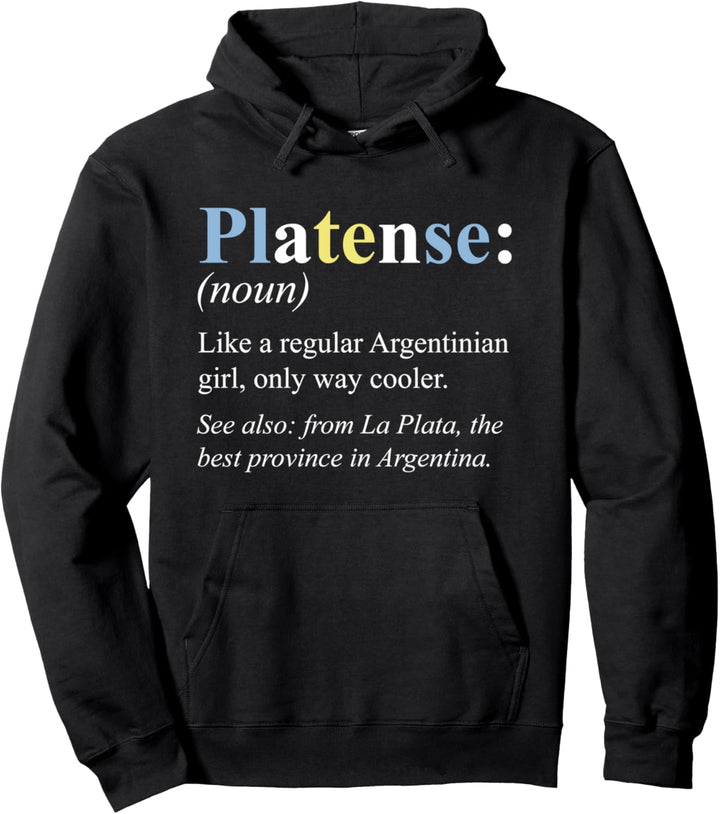 Argentinien La Plata Geschenk Englisch Version - Platense Pullover Hoodie