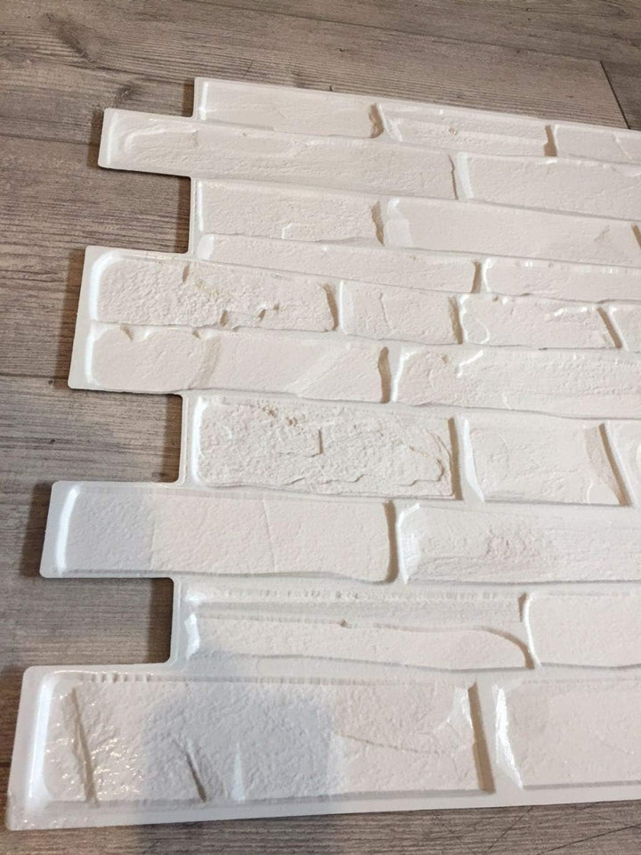 PVC Wandpaneele 3D Deko Fliesen Verkleidung – Karelian - 10, 10