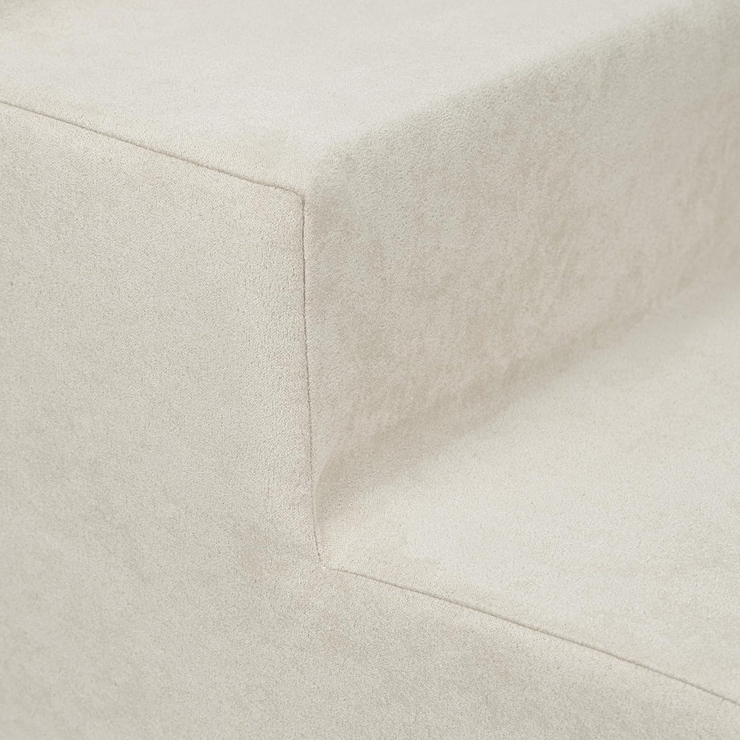 Badum - Hundetreppe für Kleine Hunde - Katzentreppe - 40 cm hoch, 4 Stufen, mit Antirutsch-Boden, Be