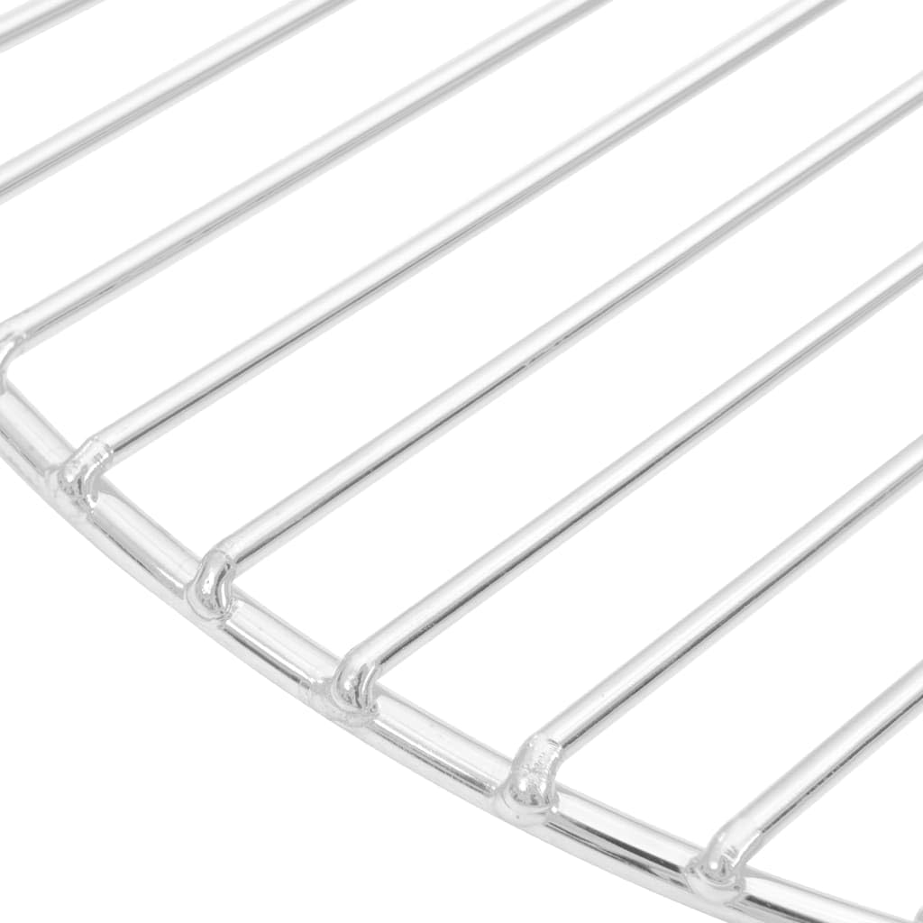 vidaXL Grillrost, Grillgitter Rostbeständig, Ersatzrost für Weber-Grill Holzkohlegrill Kugelgrill, H