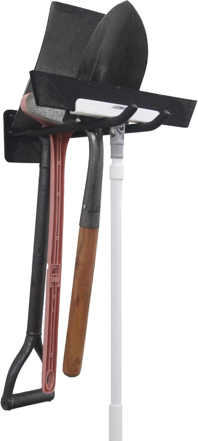 Maclean MC-436 Universal Wandhalterung für Werkzeuge, Räder, Leiter, Fahrrad, Stahl max. Belastung 7