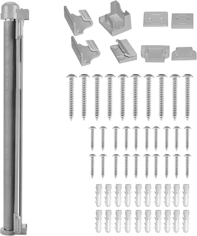 NAIZY Türschutzgitter Rollo 0-300cm Treppenschutzrollo Baby Treppenschutzgitter und Hund Türgitter E