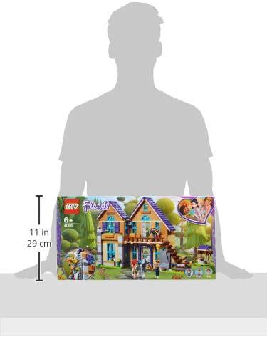 LEGO 41369 Friends Mias Haus mit Pferd, Bauset mit 3 Minipuppen, Kaninchenfigur und Pferdefigur, Bau