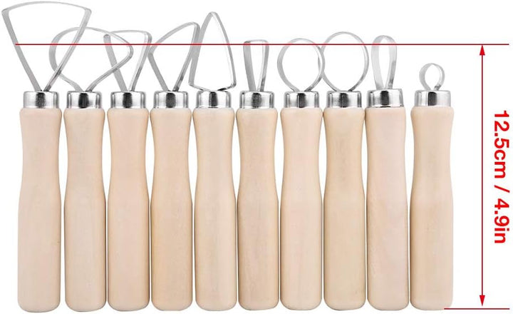 10 stücke Keramik Werkzeug Set Ton Sculpting Werkzeuge Keramik DIY Modellierung Werkzeuge Set Zubehö