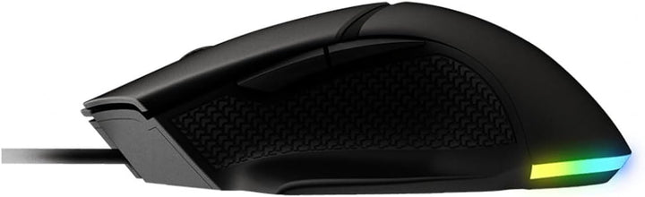 MSI CLUTCHGM20 Elite Gaming-Maus (USB RGB, verstellbar bis zu 6400 DPI, für Desktop/Laptop, Gaming-G