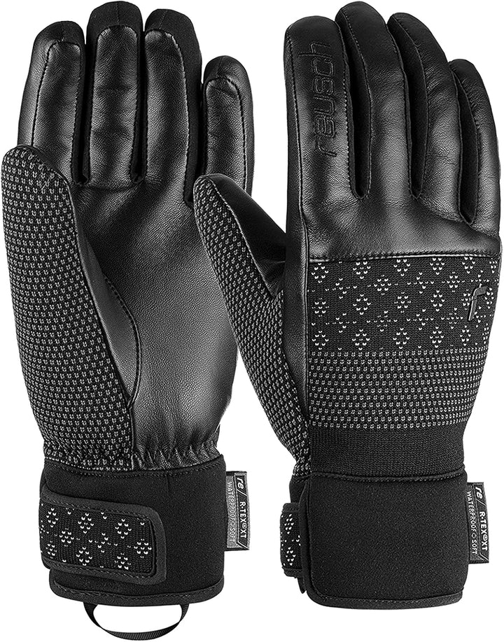 Reusch Damen Re:Knit Elisabeth R-tex extra Warmer, wasserdichter und atmungsaktiver Skihandschuh, 6.