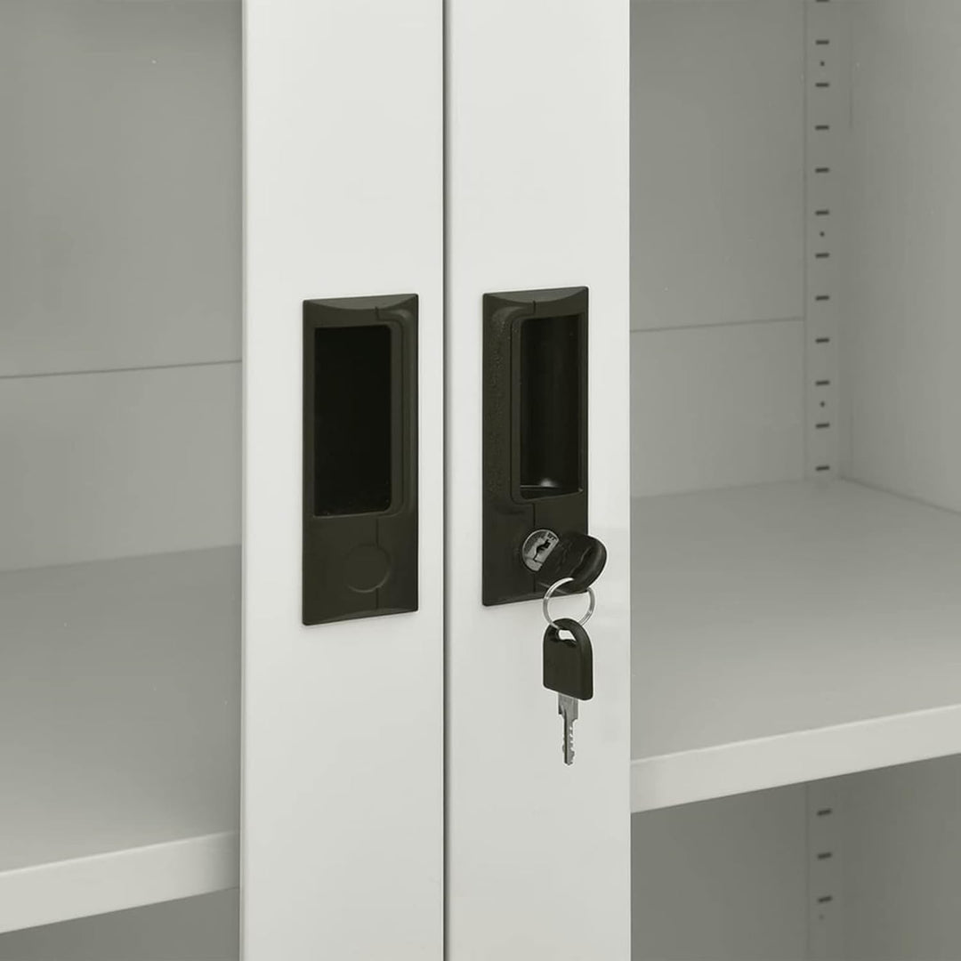 Chusui Büroschrank, Aktenschrank, Werkzeugschrank, Metallschrank, Stahlschrank, Kellerschrank, Unive