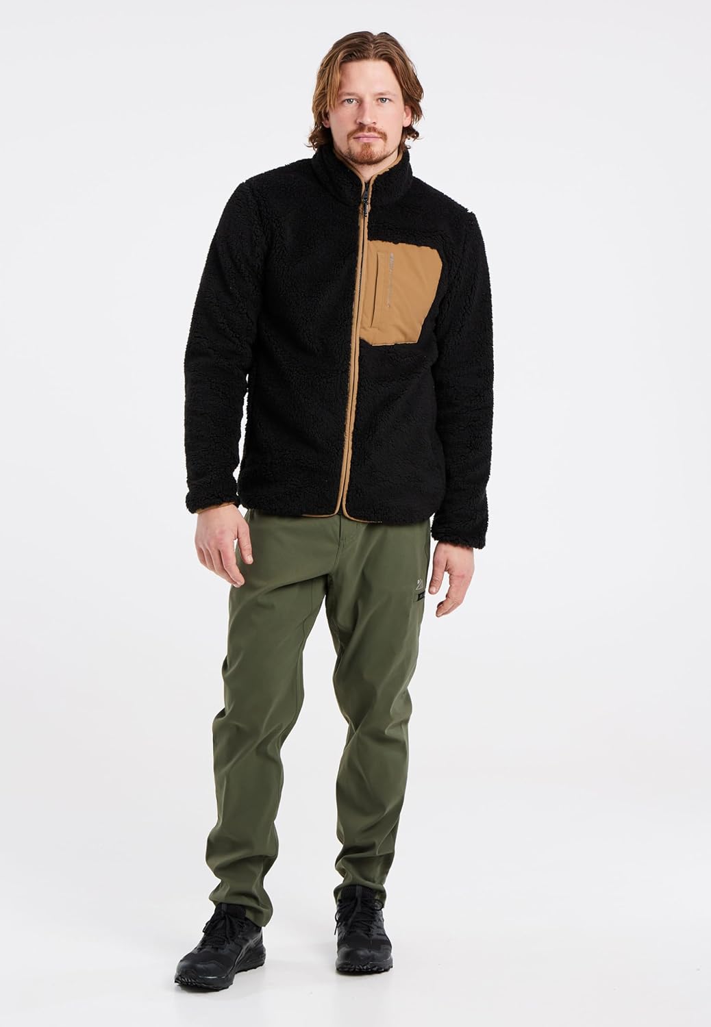 Protest Herren Oberteil Mit Durchgehendem Reissverschluss PRTTAVE XS True Black, XS True Black