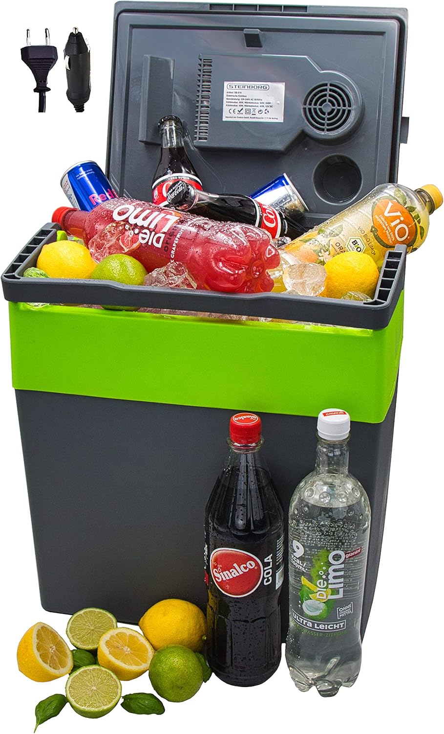 30 Liter 2in1 Kühlbox | Elektrische Kühlbox | Kühltasche | Isoliertasche | Thermobox | Warmhaltebox