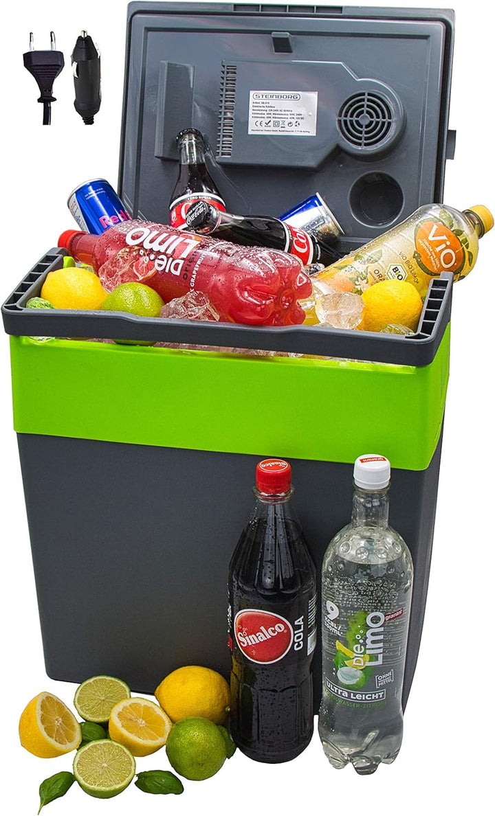 30 Liter 2in1 Kühlbox | Elektrische Kühlbox | Kühltasche | Isoliertasche | Thermobox | Warmhaltebox