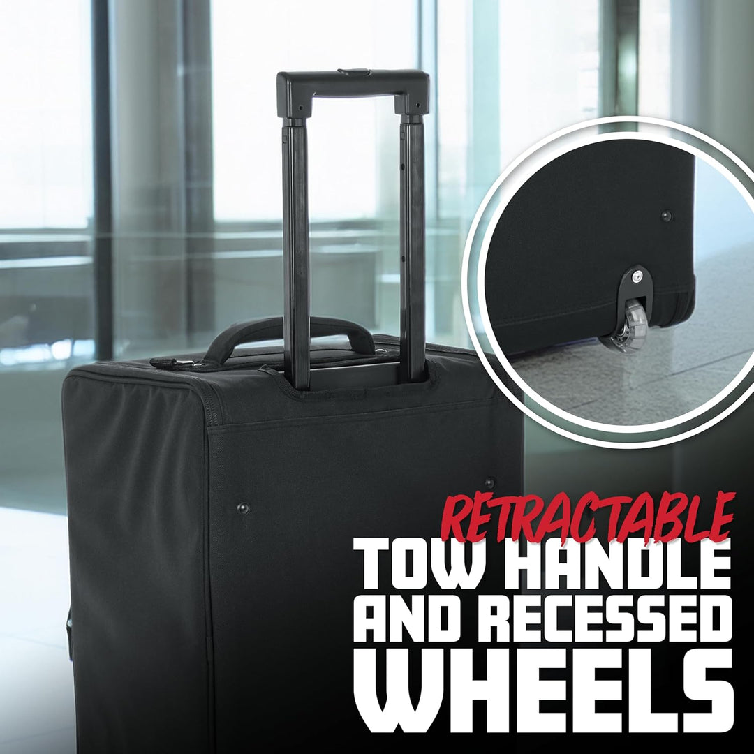 GATOR-Koffer Gestell 19" GR 3 U aus verstärktem Nylon mit Rädern 3 U Casters, 3 U Casters