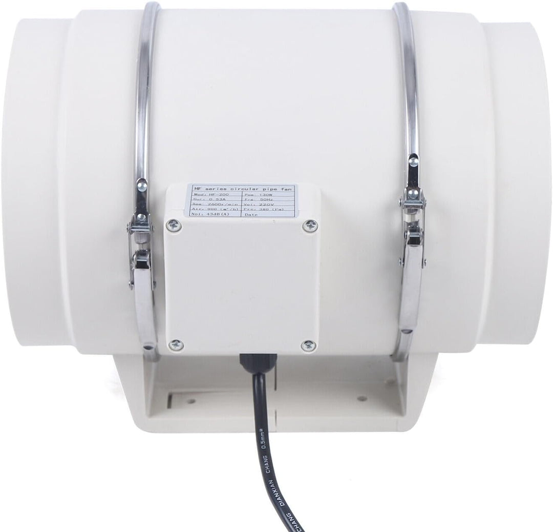 Rohrventilator Vents Gebläse Rohrlüfter Ventilator Kanallüfter Lüfter Motor Abluftventilator für Gro