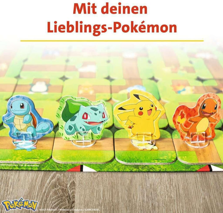 Ravensburger 26949 - Pokémon Labyrinth - Familienspiel für 2-4 Spieler ab 7 Jahren, Pok&amp;