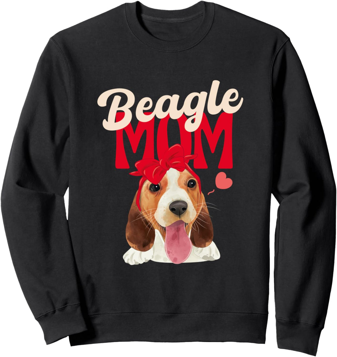 Beagle Mom Dogmum für Beagles Sweatshirt