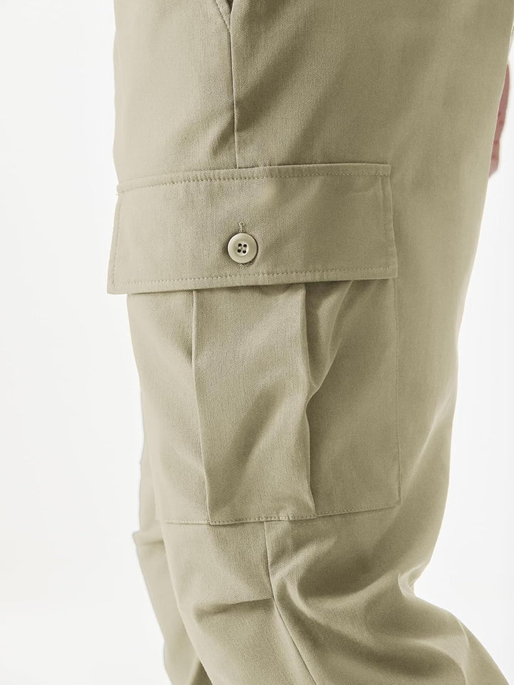 JMIERR Cargohose Herren Lang Jogger Sporthose Elastischer Taille mit Kordelzug Sweatpants Herren mit