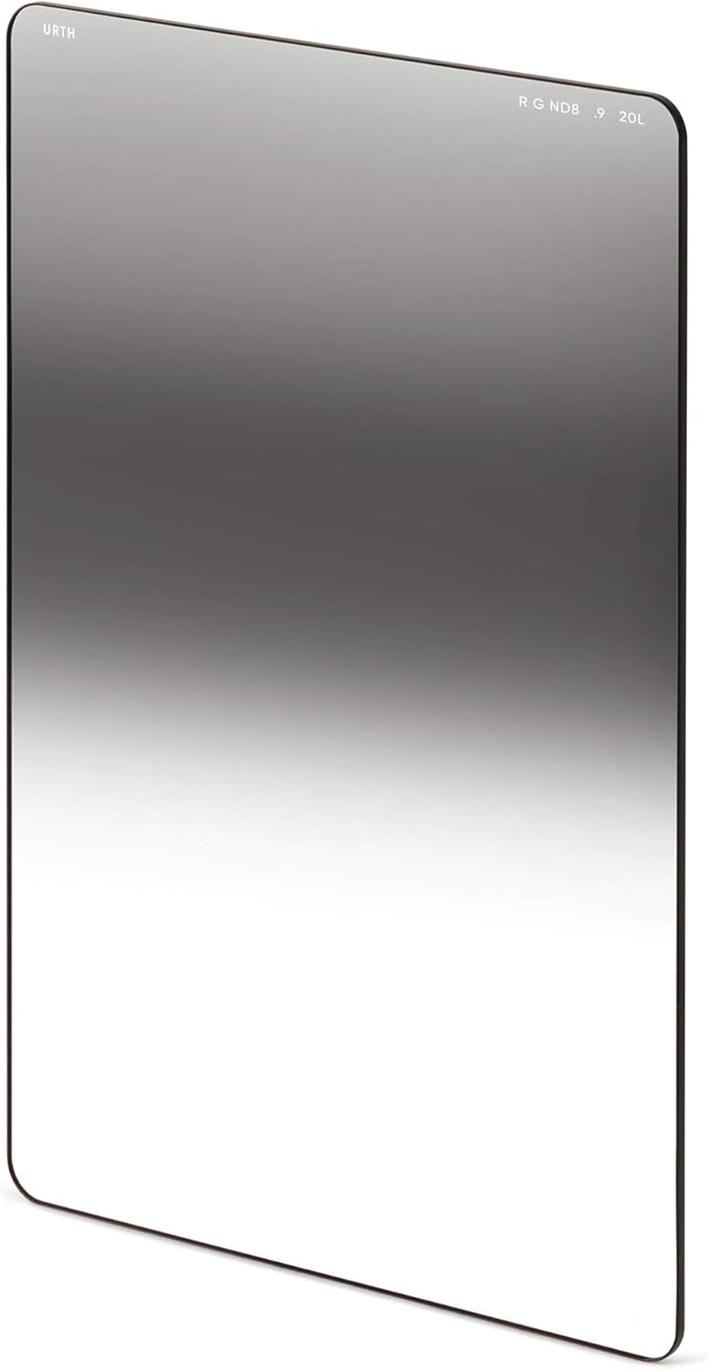 Urth 100 x 150mm Reverse Grauverlaufsfilter ND8 (3 Stop) GND Filter (Plus+), ND8
