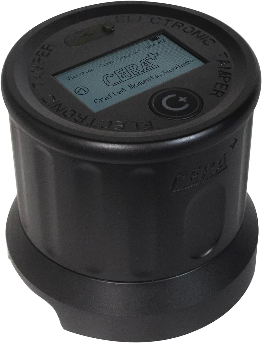 CERA+ ET58 Elektrischer Kaffeestampfer – 58mm Siebträger, einstellbarer Druck (5–20 kg) + Vibration