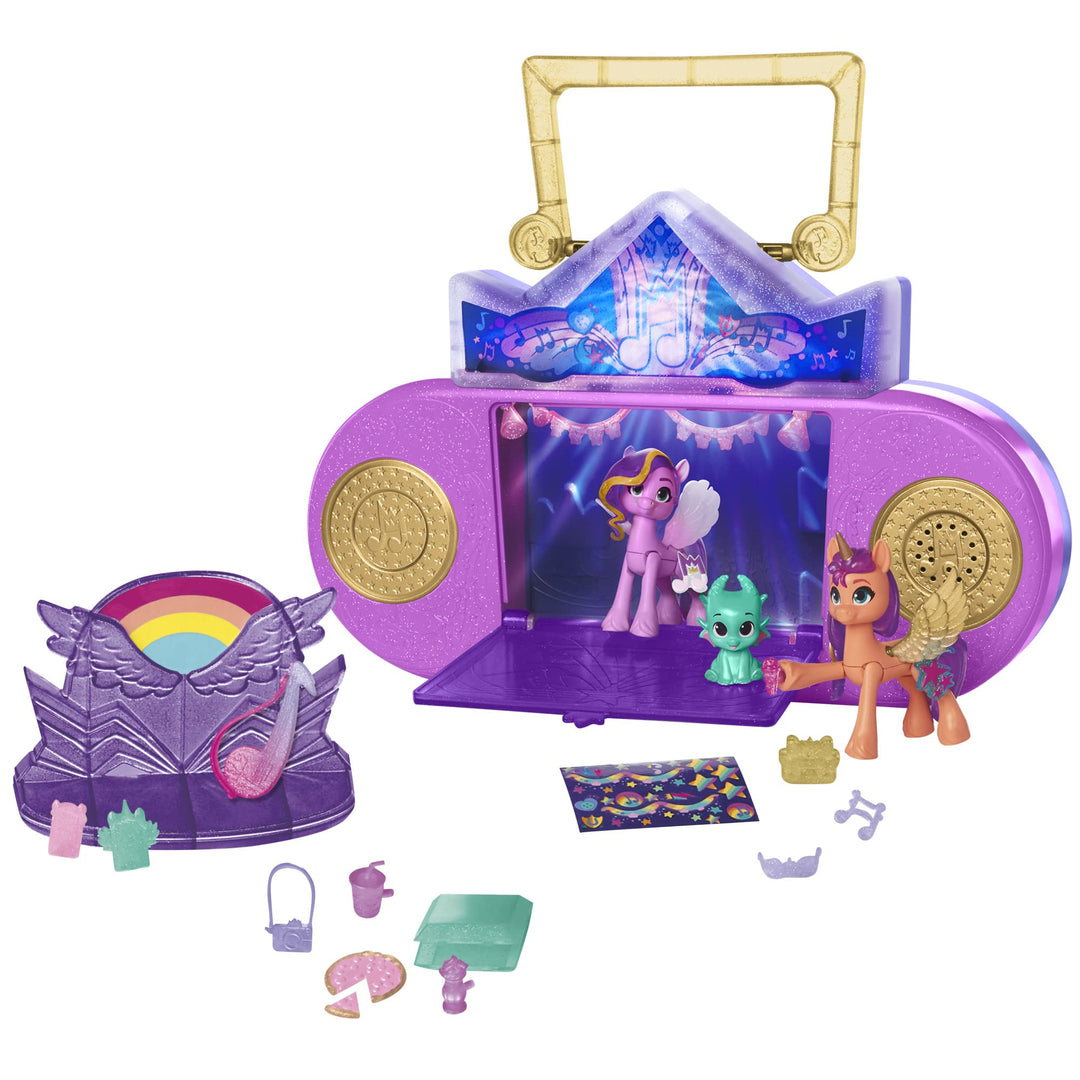 My little Pony – Entdecke Dein Ponyfunkeln Zaubermelodie Radio, Spielset mit Lichtern, Geräuschen, 3
