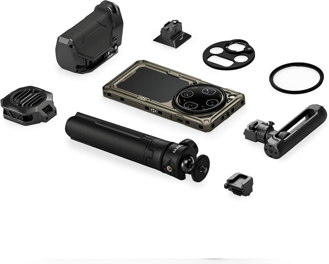 Tilta Khronos Oppo Find X9 Ultra Creator Kit Tundra Umber, Video-Rig mit Käfigcase, 5000mAh Akkugrif