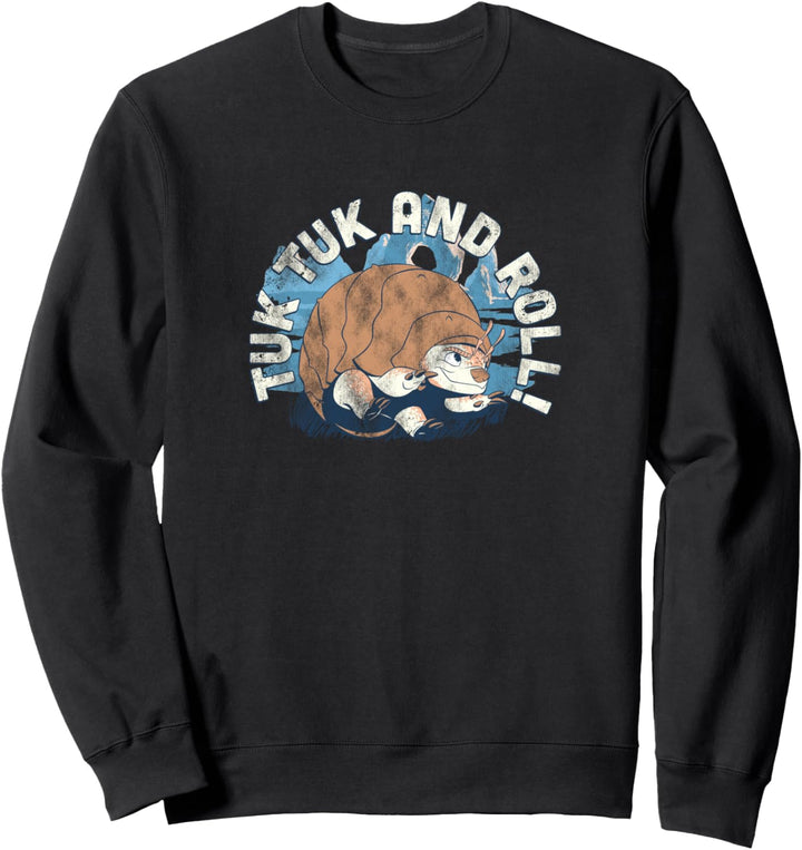 Disney Raya & The Last Dragon Tuk Tuk Distressed Roll Sweatshirt