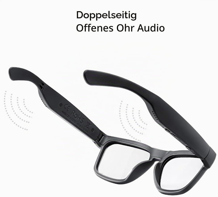 OhO sunshine Safety Glasses,Over Ear Bluetooth Glasses 5.0 with Built-in Microphone to Listening Mus