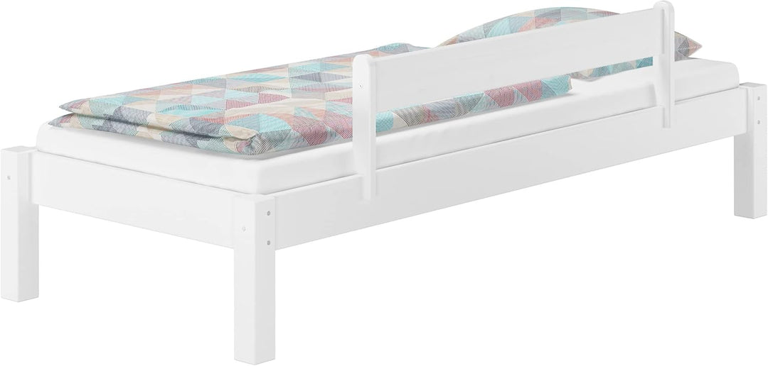 Erst-Holz Kindersicherung zum Aufstecken auf den Bettrahmen Massive Kiefer oder weiss V-60.Kisi-B25,