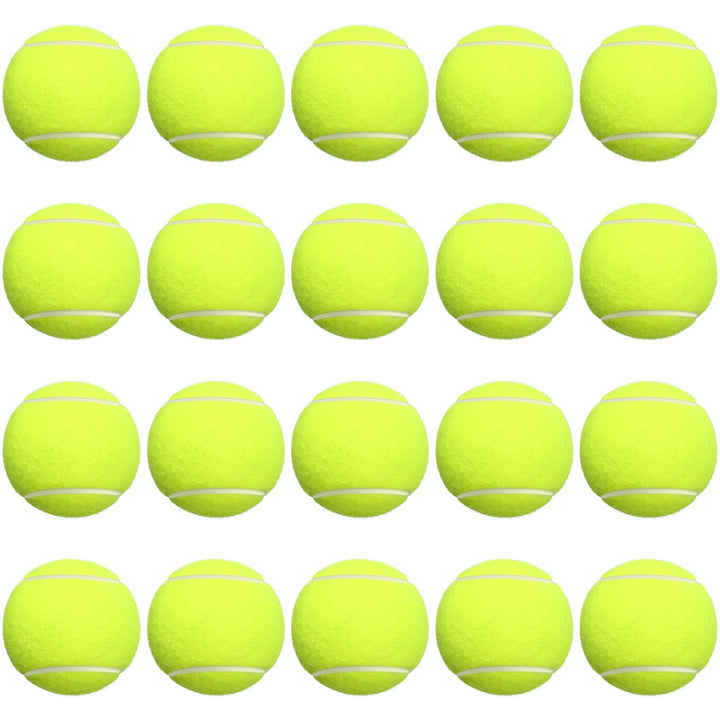 Vinsot 24 Pack Tennis Balls Playing Balls Tennis Practice Balls Training Tennis Balls for Beginner P