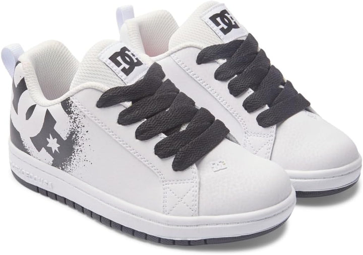 DC Shoes Jungen Court Graffik Skateboardschuhe 29 EU Black Stencil, 29 EU Black Stencil