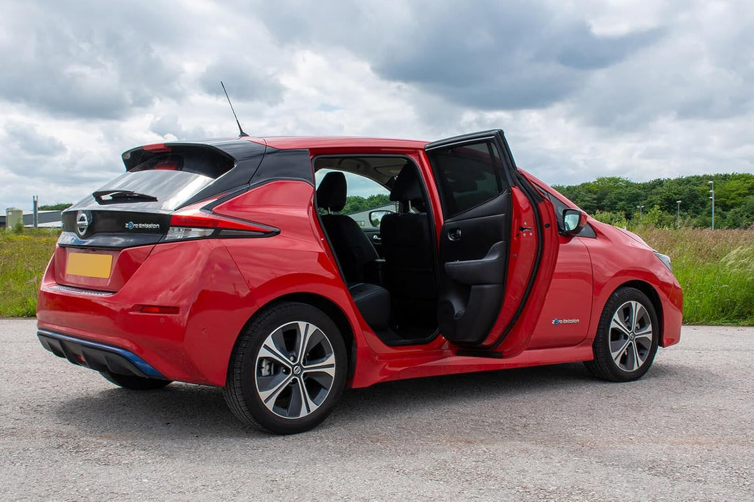 Satz Car Shades kompatibel mit Nissan Leaf (ZE1) 2018-,exkl. Modelle mit Rückfahrkamera (4-teilig)