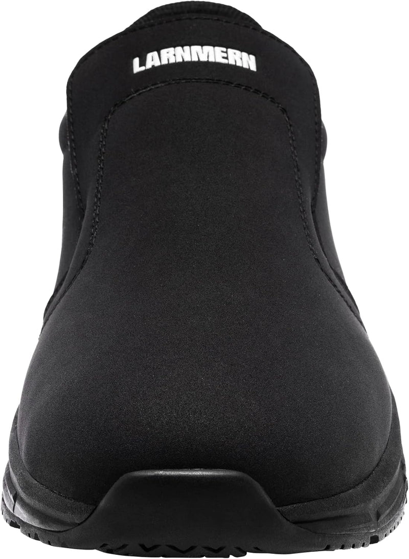 LARNMERN Kochschuhe rutschfeste Schuhe Herren Küche Arbeitsschuhe Wasserfeste Koch Slippers Schuhe M