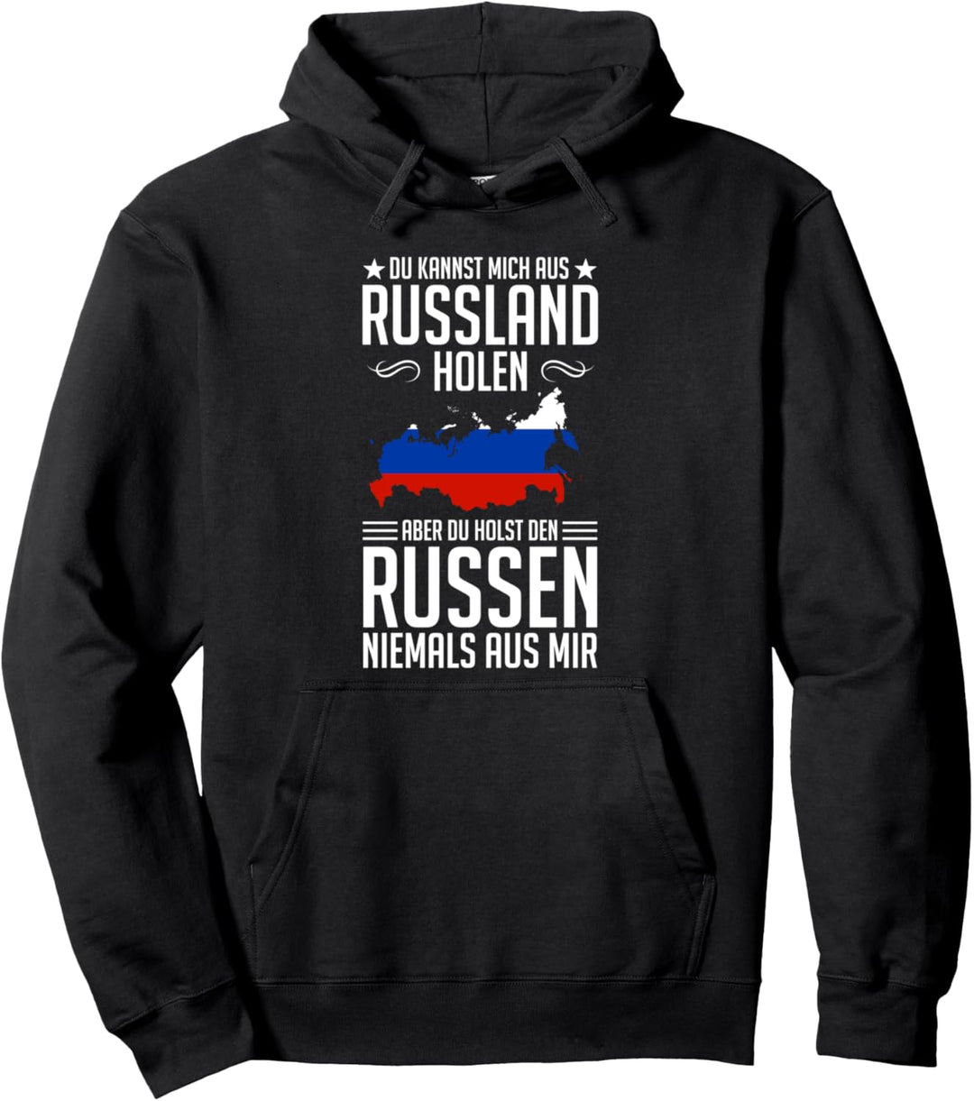 Russe Russin Russen Russisch Russland Flagge Pullover Hoodie