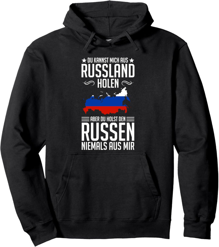Russe Russin Russen Russisch Russland Flagge Pullover Hoodie